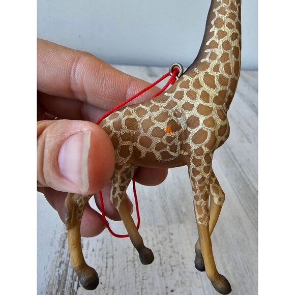 Giraffe animal ornament Xmas tree zoo - Picture 2 of 9